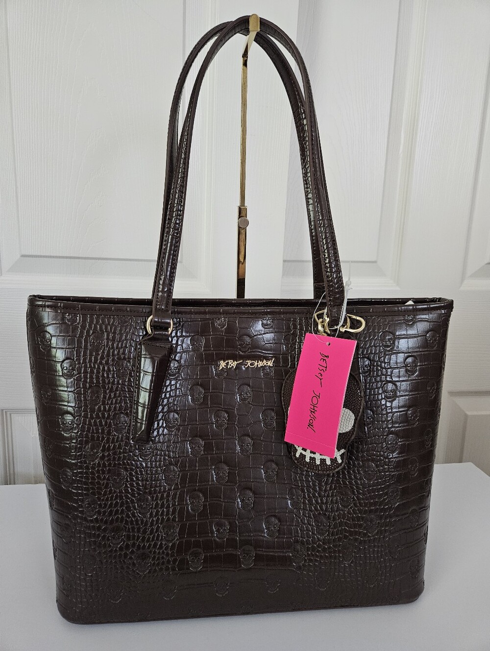 Betsey Johnson NWT Embossed Tote